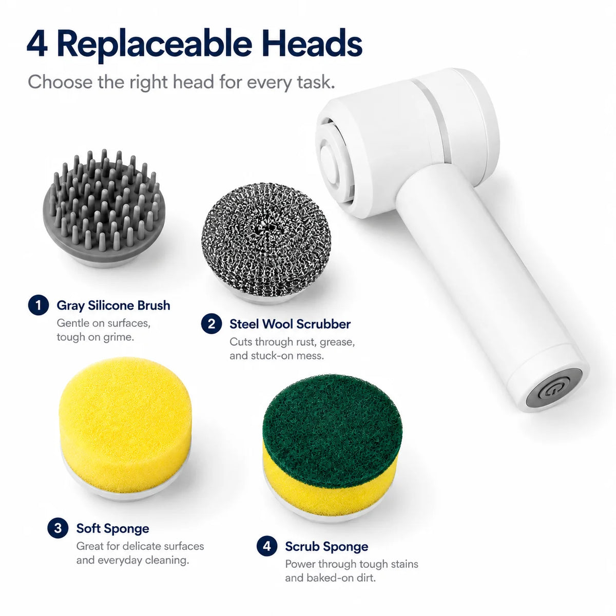 Ultimate Multi-Surface Electric Cleaning Brush
